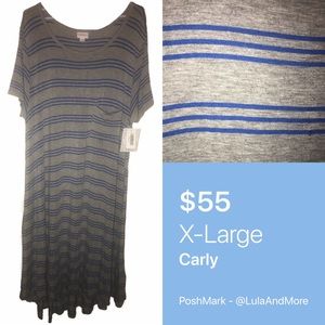 🆕 LuLaRoe Super Soft XL Carly Hi-Lo Swing Dress
